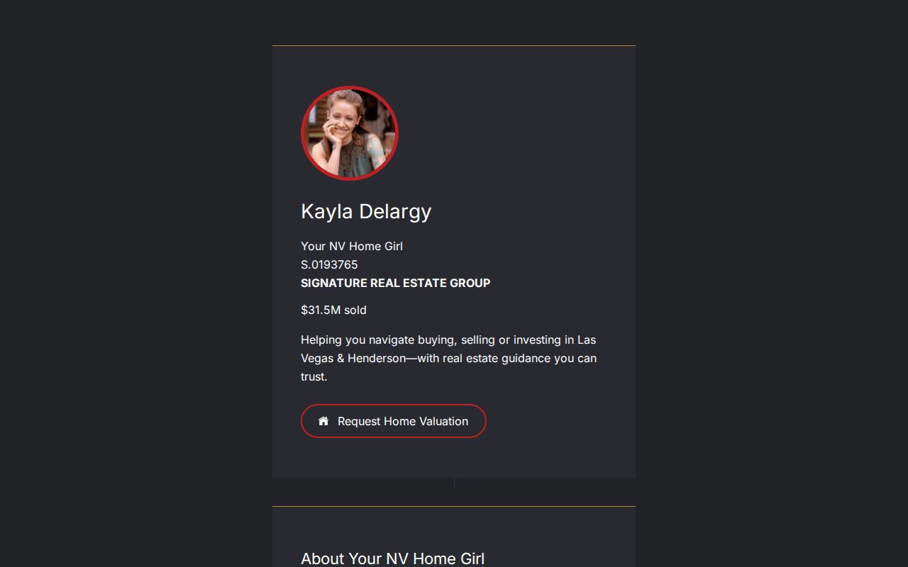 Your NV Home-Girl, Kayla Delargy S.193765
